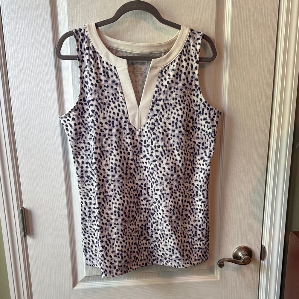 Tommy Bahama Aubrey Lagoon Leopard Tunic